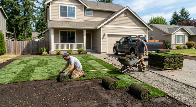 Sod Installation in Rockwall, TX
